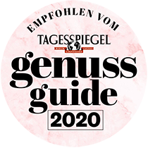 Empfohlen vom Tagesspiegel Genuss Guide 2020